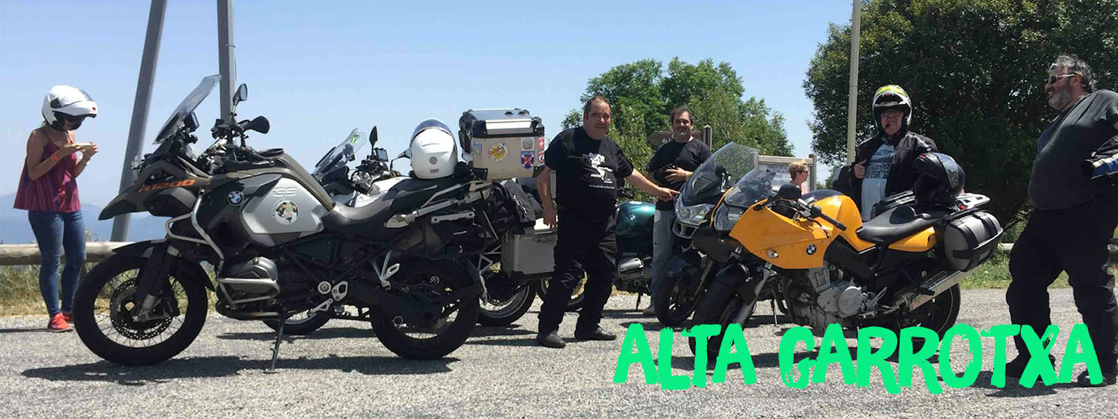Alta Garrotxa en Moto
